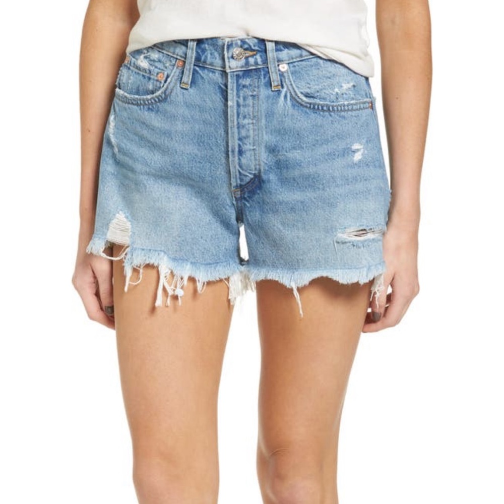 Brand New With Tags Agolde Parker Cutoff Shorts